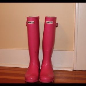 Pink Hunter Boots